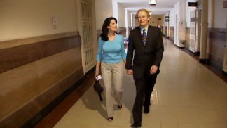 Larry Mendte, Dawn Stensland at Court for Alycia Lane's Civil Case