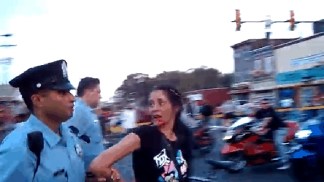 Philadelphia Police Officer Hits Woman