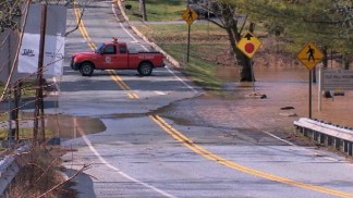 Heavy Rains Cause Creek Flooding in Montco