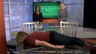 Planking Makes Lying Down, Staying Still Cool?