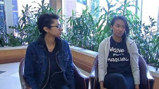 Sisters Show Support for Victim of Apt. Explosion