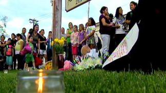 Emotional Vigil for Murdered 9-Year Old