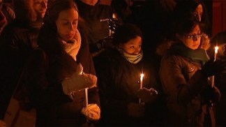 Vigil for Murdered Doctor as Suspect Is Arraigned