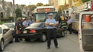 SEPTA Bus and Car Collide