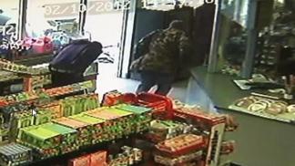 Surveillance Cameras Captures Shooting