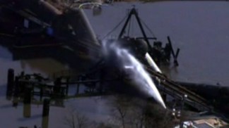 Train Derailment Cleanup Put on Hold