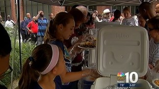 Local Religious Group Feeds Homeless After City Ban Lifted