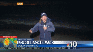 Saturday Storm Preps at the Jersey Shore