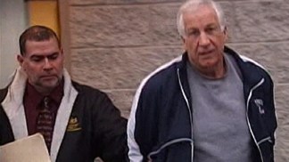 Sandusky Spending the Night in Jail