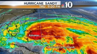 Tracking Sandy's Impact on Area