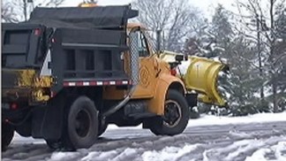 Snow Makes for Slippery Side Roads