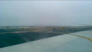 Cell Phone Video of Jeep on Runway