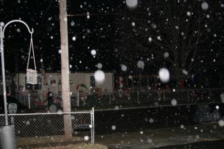 A Wet & White Christmas Eve