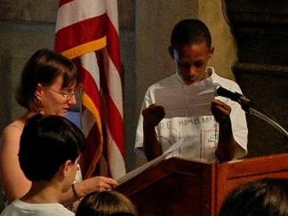 Homeless Kid Asks City Officials for Help