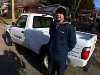 Meter Man Chases Down Burglar