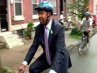 Nutter Christens Bike Lanes