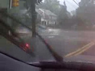 Cell Phone Video: Heavy Rain in Bala Cynwyd