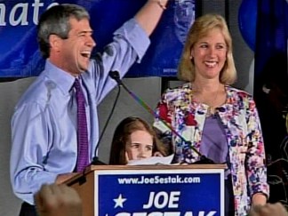 Sestak Declares Victory: "Time for a Change"