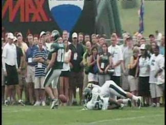 It's Hitting Time at Eagles Camp