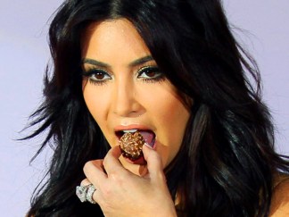 Celebrities Pigging Out