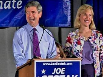 Raw Video: Joe Sestak's Victory Speech