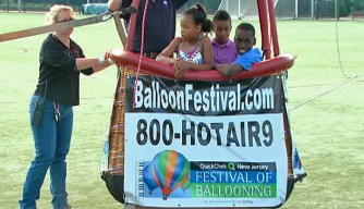 Camden Kids Get to Try Out a Hot Air Balloon