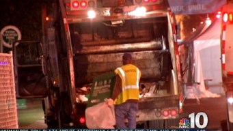 Rain Not Helping  "Made In America" Cleanup