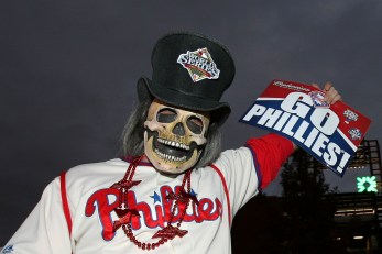 A Scary Night at the World Series