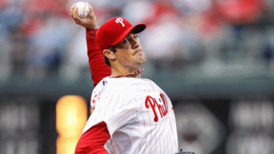 Hamels Pitches 8 Shutout Innings