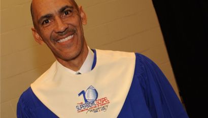 Dungy’s potential appointment drew flak from liberal groups who said his vocal opposition to gay marriage made him an inappropriate choice for the panel. Dungy’s potential appointment drew flak from liberal groups who said his vocal opposition to gay marriage made him an inappropriate choice for the panel.