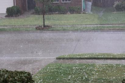 Hail Storm in Denton