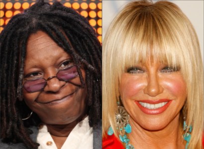 Whoopi Goldberg tore into Suzanne Somers for saying it was chemo, not cancer, that killed Patrick Swayze.