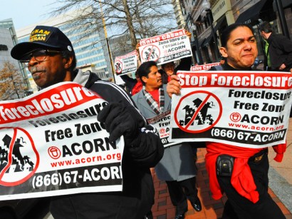 Rocked by scandal, ACORN is suspending intake operations until a probe is finished.
