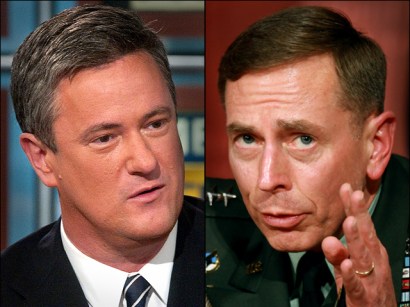 Joe Scarborough and Gen. David Petraeus are two names the GOP is buzzing about for 2012.