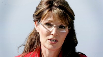 Palin Steps Down as Governor With Shot at Media