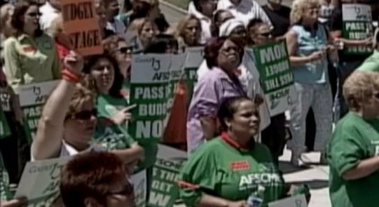 "We Want Our Pay"