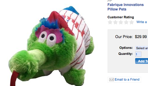 Phanatic Pillow Pet Is Here to Terrorize Your Kids to Sleep