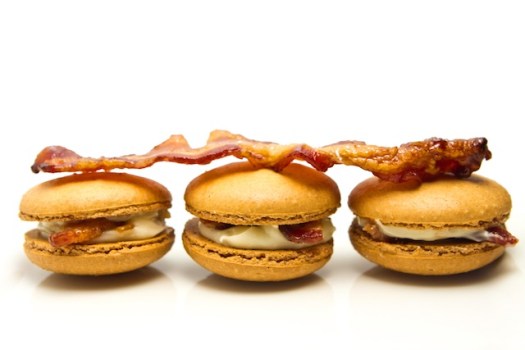 Unique Desserts: Candied Bacon & Maple Cream Cheese Macaron