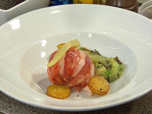 Lobster with Avocado Black Truffle