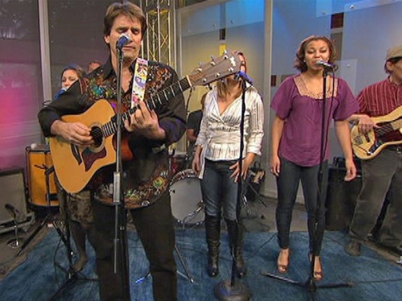 Ray Adkins Rocks The 10! Show Stage