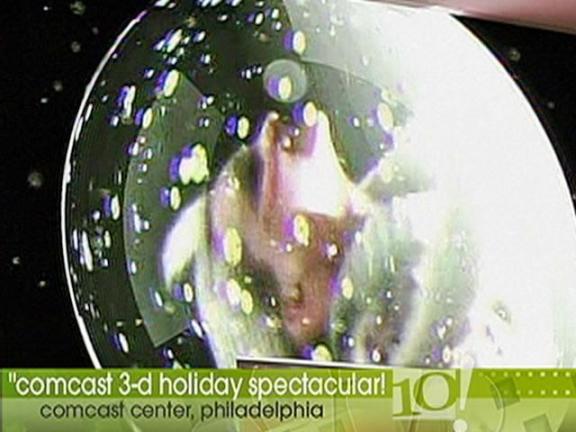 Get a Sneak Peek at Comcast's 3-D Holiday Spectacular