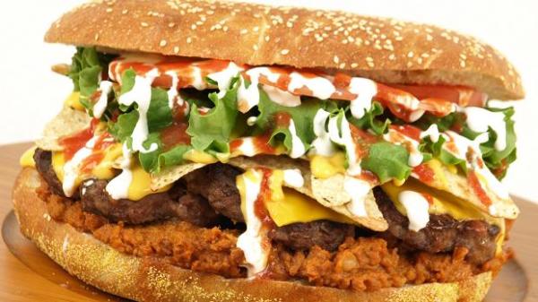 Week In Weird Sports: Burgers, Butt and Bush