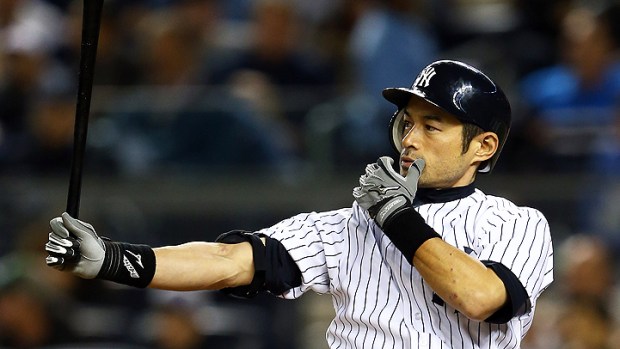 Red Pinstripes for Ichiro?
