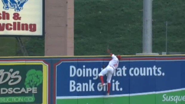 Phils Prospect Makes Catch of the Year