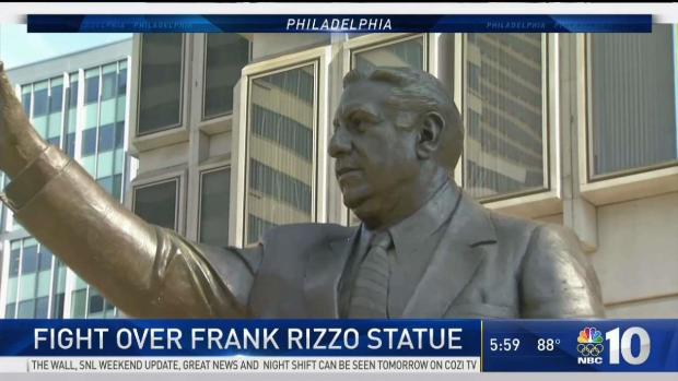 Frank Rizzo mural defaced with paint in South Philadelphia Frank Rizzo mural defaced with paint in South Philadelphia