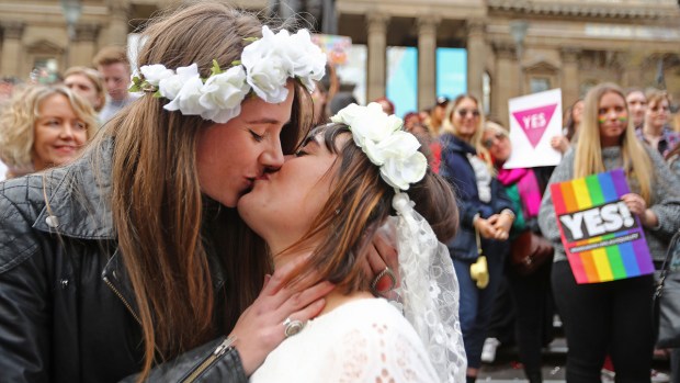 Top News Photos: Melbourne Rallies for Same-Sex Marriage