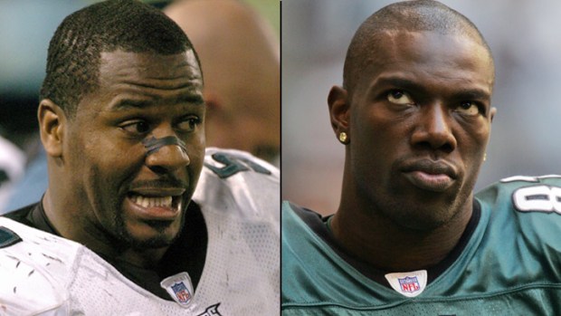 T.O. Drags Trotter Into McNabb Spat