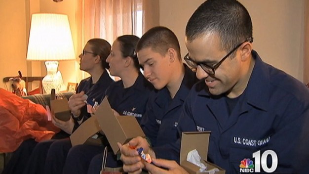Coast Guard Recruits Get Homes for the Holidays