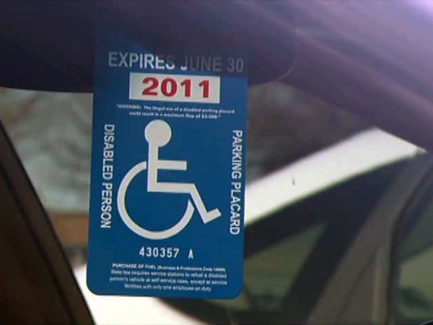 New Rules for Handicap Placards
