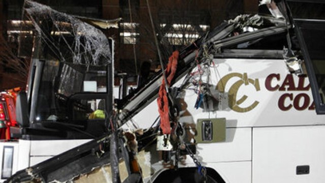 Pa. Bound Bus Accident in Boston